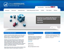 Tablet Screenshot of erkankarakayis.com.tr